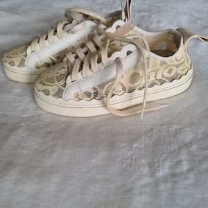 Chloe Lauren Sneakers, designer size 38 fits US size 7